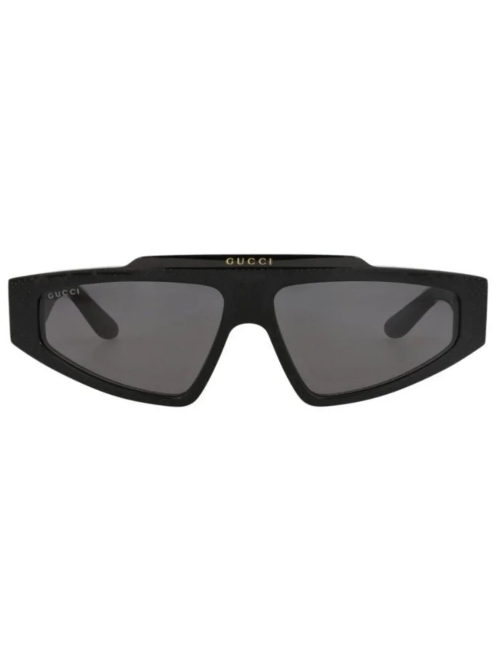 New Gucci Mens Square/Rectangle Black Black Grey Fashion Designer Sunglasses